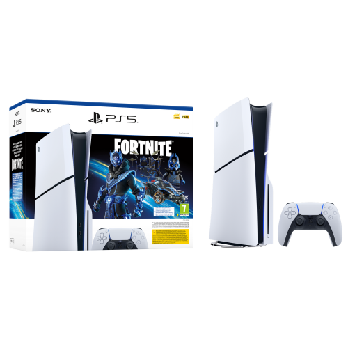 Ігрова консоль Sony PlayStation 5 Slim Blu-ray (Fortnite&reg; Cobalt Star Bundle у подарунок) (1000045165) - фото 1